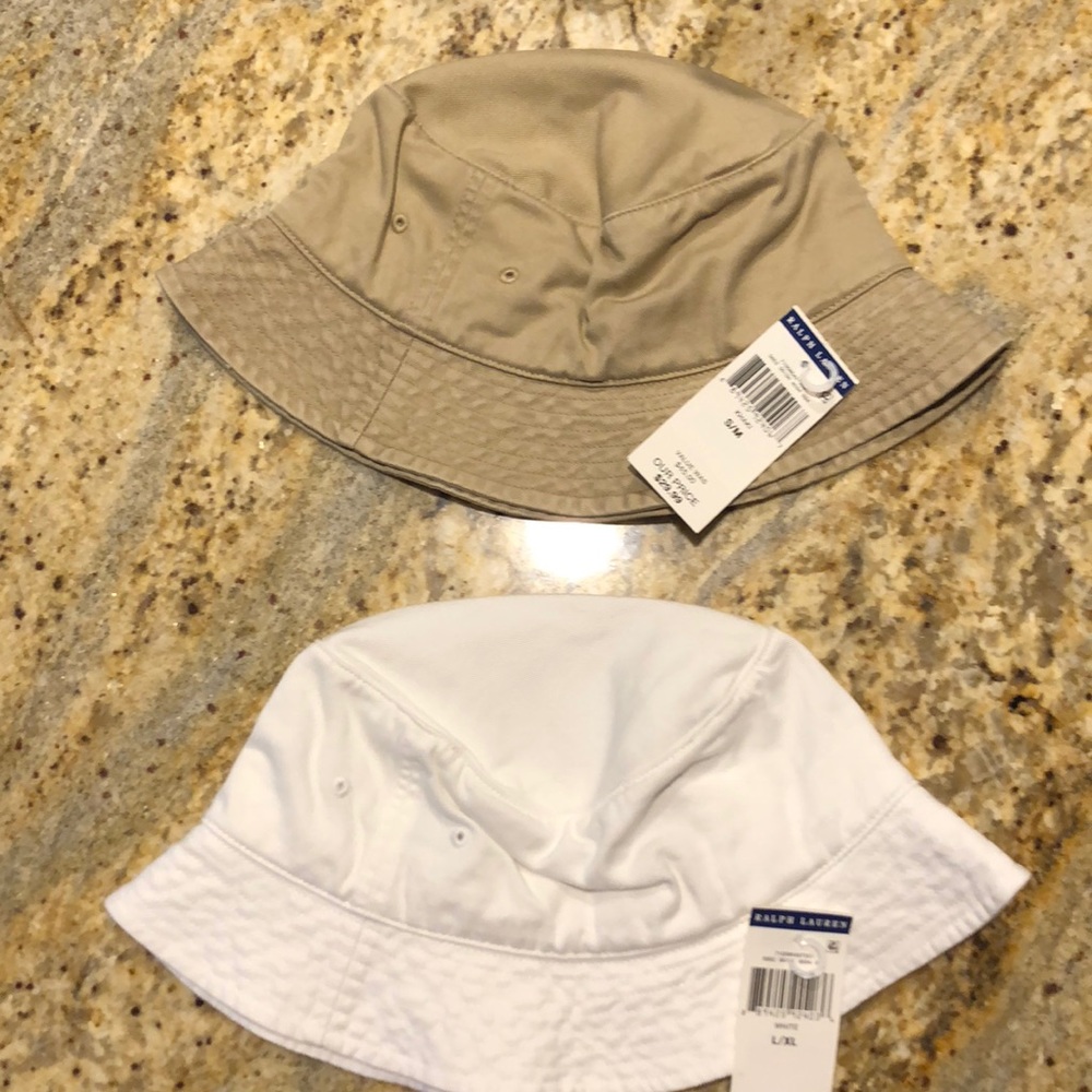 Polo Ralph Lauren 100% bucket hats brand new!